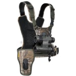 Cotton Carrier Camera Harness voor 1 camera + 1 Jumelles Realtree XTRA Camo