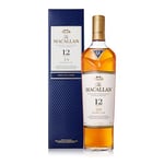 The Macallan 12 Years Old Double Cask | Scotch | Highland | Single Malt Whisky | Toffee, Orange Peel and Spice | European and American Oak Sherry Seasoned Casks | 40 Percent ABV | 70 cl