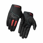 Gants Longs Été Gnar Noir/Rouge Spark Taille S avec Protection D30 Giro