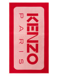 Kenzo Home Klabel Beach Towel Röd