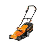 LawnMaster M2EB1637M Tondeuse et tracteurs 1600W 37cm, 6 Hauteurs Réglable 20-70mm, 40L Bac de Ramassage 2 Ans de Garantie