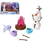 Mattel Anna and the Snow Queen Olaf/Salamander (takibi set)