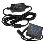 1x USB Mains Power Adapter for Panasonic Lumix DMC-GX80 DMC-GX80H DMC-GX7 2 m