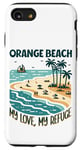 Coque pour iPhone SE (2020) / 7 / 8 Mon refuge Orange Beach