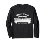 Monkey Garage: Gas Station: Blood Sweat and Beers Long Sleeve T-Shirt