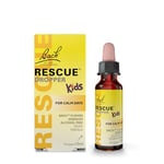 Rescue Remedy Kids Calm Days Dropper, Promotes & Maintains Everyday Calm, Flower Essence Formula, Alcohol Free, Managing The Stress of Tests, Travel & Adapting to New Surroundings, 10ml Dropper