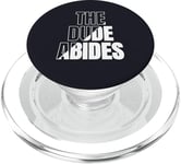 The Dude Abides Vintage Design For Film Loving Bowler PopSockets PopGrip for MagSafe