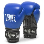 LEONE 1947 Ambassador Gants de Boxe Unisexe pour Adultes, Bleu, 10 oz