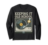 Funny Vinyl Record Art Vinyl Records Lover Album Men Women Long Sleeve T-Shirt