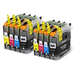 8 Printer Ink Cartridges (Set) to replace Brother LC223 non-OEM / Compatible