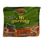 IBUMIE ALWAYS MI GORENG INSTANT NOODLES -SAMBAL UDANG SPICY SHRIMP  - 5 PACKETS