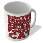 Another Human Successfully Adopted By a Norwegian Forest Cat - Mug