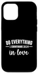 Coque pour iPhone 15 1 verset biblique chrétien des Corinthiens