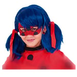 RUBIES - Miraculous Officiel - Masque / Loup pailleté Ladybug pour enfant. Idéal pour Carnaval, Halloween ou aniiversaire LadyBug Miraculous