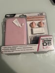 pack essential kit housse stylet range jeux nintendo ds lite rose