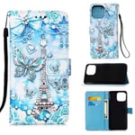 Apple iPhone 13 Mini Designer PU Case EiffelTower