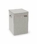 UK 120428 Laundry Basket Grey 35L Uk