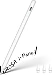 Stylet Pour Ipad 2018-2024, Fast Charge Sensible À L`Inclinaison Anti-Touch Pencil Avec Ipad 10/9/8/7/6, Pro 3/4/5/6/M4, Air 3/4/5/M2, Mini 5/6