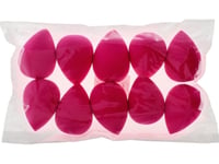 Ponte Ponte Set Of Make-Up Sponges - Dark Pink 1 Pack - 10 Pcs