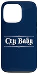 Coque pour iPhone 13 Pro Design gothique original CRY BABY