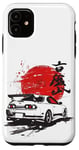 Coque pour iPhone 11 Retro JDM Japan Domestic Market Drift Racing Car Legend