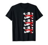 England International Football Team English Lions Fans Flag T-Shirt