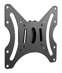 Manhattan TV & Monitor Mount, Wall, Fixed, 1 screen, Screen Sizes: 23-42", Black, VESA: 75x75 to 200x200mm, Max 30kg, Lifetime Warranty