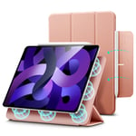 ESR iPad Pro 11" (2018) / Air 11" (2020 / 2022 / 2024) Rebound Magnetic Flip Deksel - Rosa