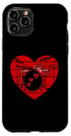 Coque pour iPhone 11 Pro Batteur Saint Valentin Batterie Mariage Musicien