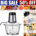 2L Electric Meat Grinder Mincer Mixer Blender Food Chopper Processor Blenders UK