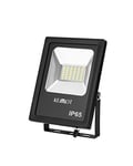 KEMOT urz3451 Projecteur extérieur LED 20 W (42pcs SMD 5730) Projecteur Projecteur Projecteur IP65 Lampe d'extérieur pour jardin Garage