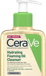 Cerave Hydrating Foaming Oil Cleanser for Normal to Very Dry Skin with Squalane,