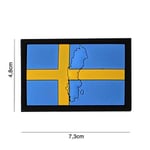 101 INC PVC Patch - Flagga Sverige 2.0