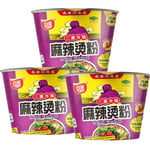 Baijia Hot & Spicy Instant Sweet Potato Vermicelli Noodles Bowl 105g (3 Packs)