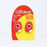  2 x 400 Tablets Canderel Low Calorie Sweetener