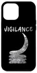 Coque pour iPhone 12 Pro Max Vigilance Black History Month Symbole africain Adinkra Sankofa