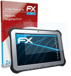 atFoliX 2x Protecteur d'écran pour Panasonic ToughPad FZ-G1 clair