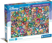 Clementoni Disney Impossible Jigsaw Puzzle (1000 Pieces)