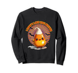 I Don't Like You Either Funny Candy Corn Halloween Sweatshirt