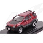 FR- Ebbro ISUZU VEHICROSS 1997 METALLIC RED 1:43 - EB44675