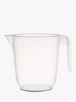 John Lewis ANYDAY Plastic Measuring Jug, 2L