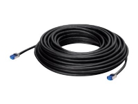 LANCOM - Nettverkskabel - RJ-45 (hann) til RJ-45 (hann) - 30 m - 6.5 mm - S/FTP - CAT 6a - utendørs - svart