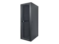 Intellinet Network Cabinet, Free Standing (Standard), 42U, Usable Depth 123 To 573Mm/Width 703Mm, Black, Flatpack, Max 1500Kg, Server Rack, Ip20 Rated, 19", Steel, Multi-Point Door Lock, One Lock Per Side Panel, Three Year Warranty - Rack Skap - Sva