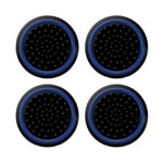 Capuchons De Poignée De Pouce En Silicone Non Ald,Manette Analogique,Manette Pour,Ps5 360,Manette One Game,Chaud,4 Pièces - Type Black Dark Blue