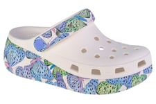 chaussons pour filles, Crocs Cutie Crush Butterfly Kids Clog, Blanc