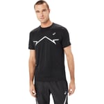 Asics Lite-Show Short Sleeve Top Homme Noir