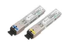 Extralink EX.15074 transceiver-moduler för nätverk Fiberoptik 1250 Mbit/s SFP 1550 nm