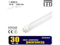 Compact Fluorescent Lamp Nvox Led Fluorescent Lamp 120Cm 18W 4000K T8 G13 One-Sided Neutral