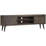 Design In - Meuble TV,Meuble de Rangement,Banc tv Bois massif de manguier 140 x 30 x 45 cm CFW702803