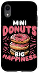 Coque pour iPhone XR Mini beignets, Big Happiness Mini Donuts